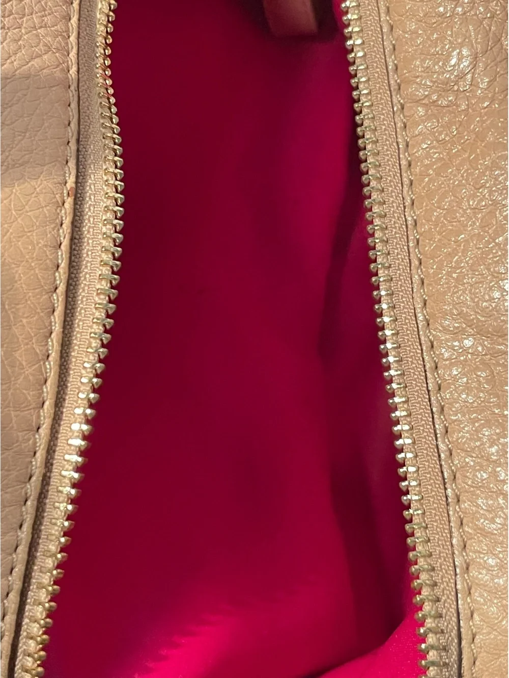 Coach Madison Phoebe 24621 Pebbled Leather Shoulder Bag